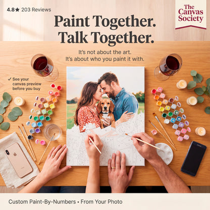 The Canvas Society Paint By Numbers Kit