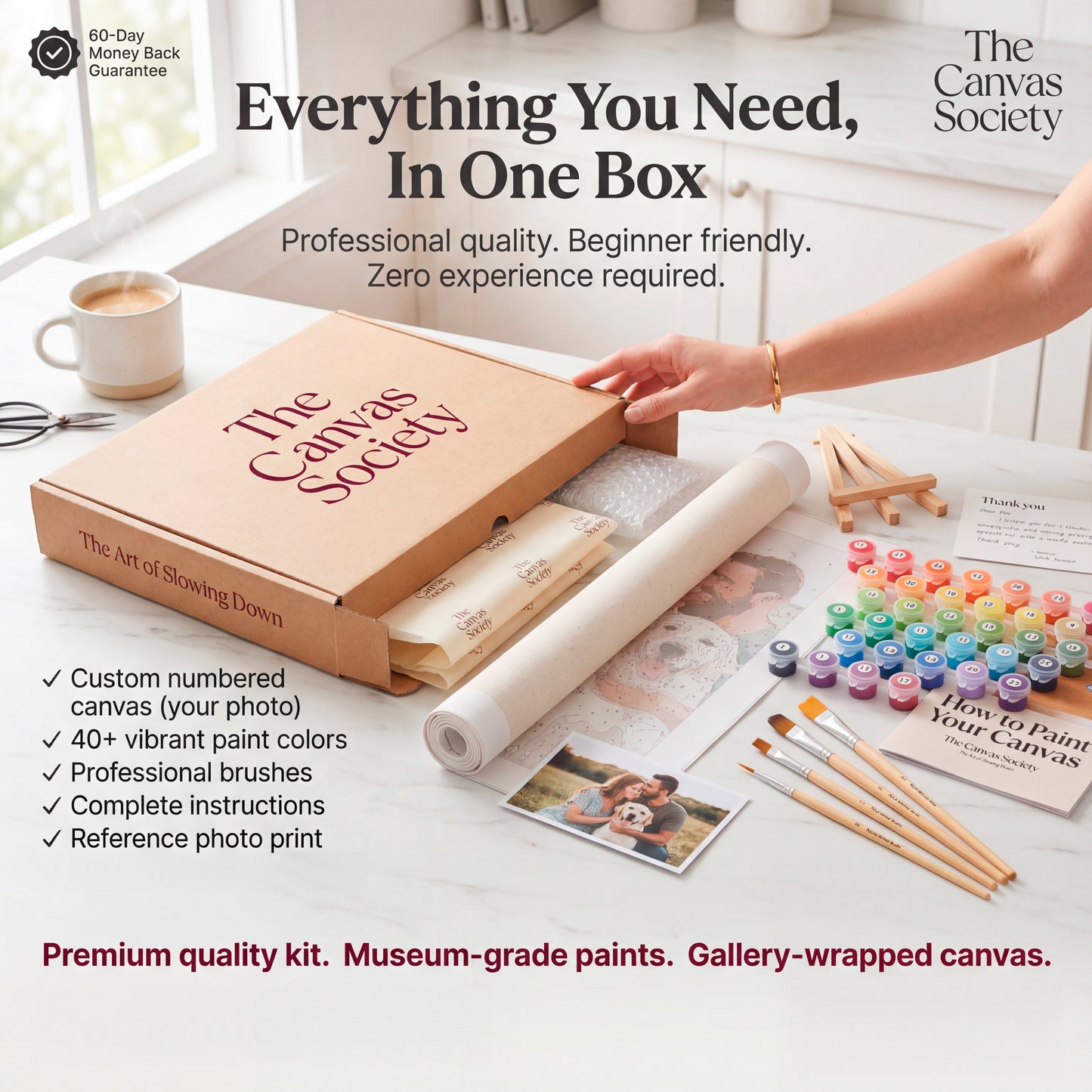 The Canvas Society Paint By Numbers Kit