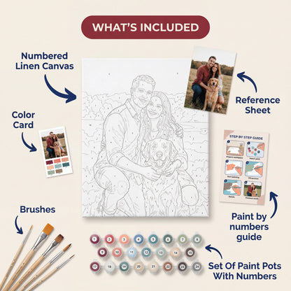 The Canvas Society Paint By Numbers Kit
