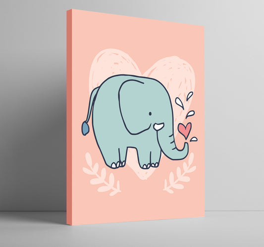 Elefante con corazón